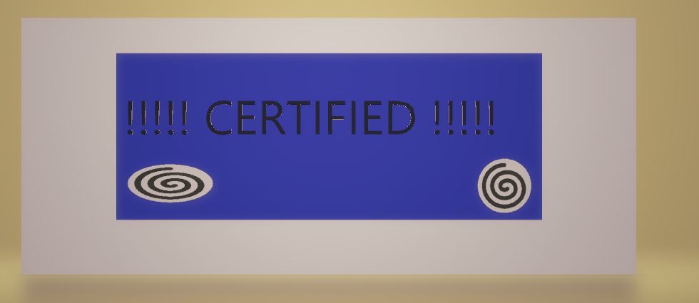 CERTIFIED